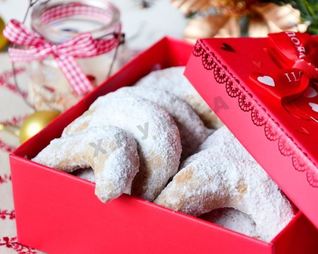 Печенье Ореховые полумесяцы