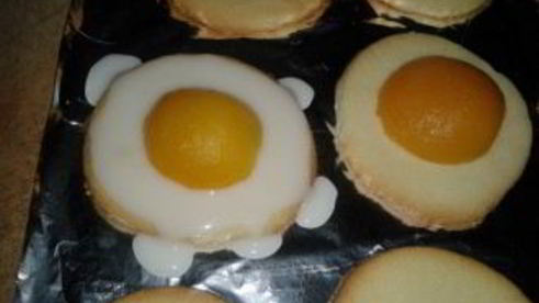 печенье пасхальные яйца