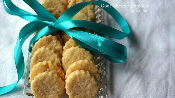 Рецепт Печенья пикантного с козьим сыром