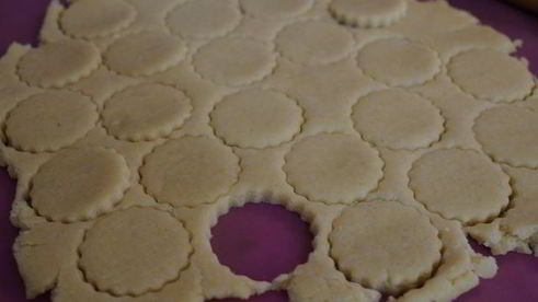 печенье пикантное с козьим сыром