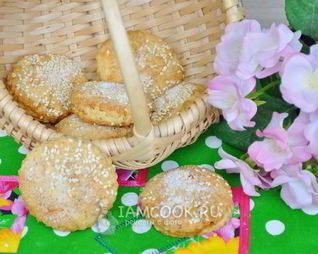 Печенье с бисквитной крошкой