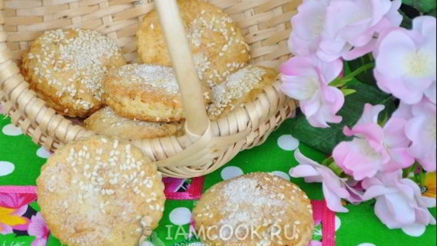 Рецепт печенья с бисквитной крошкой