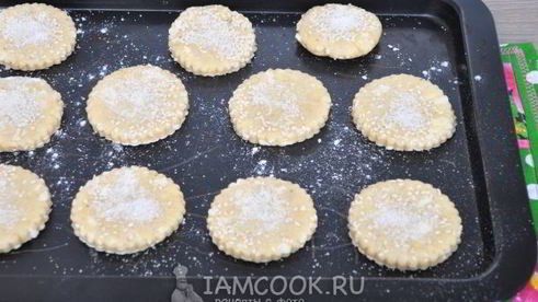 печенье с бисквитной крошкой