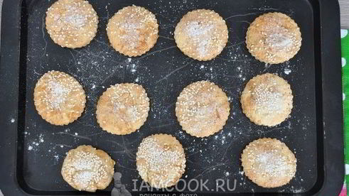 печенье с бисквитной крошкой