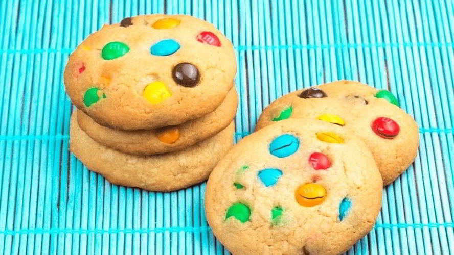 Рецепт печенья с m&m's