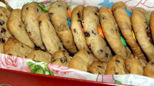 печенье с шоколадными каплями