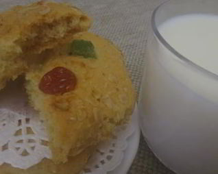 Печенье с цукатами и овсяными хлопьями