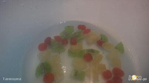 печенье с цукатами и овсяными хлопьями