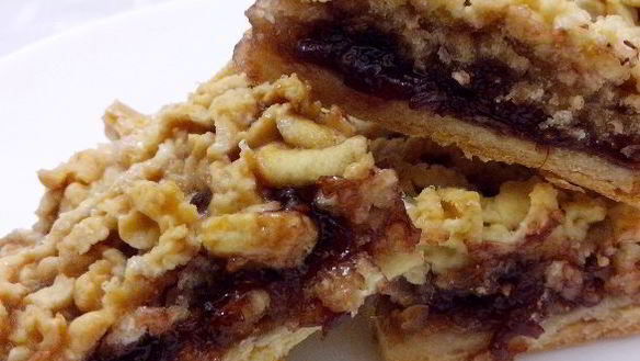 Рецепт Печенья с вареньем и крошкой