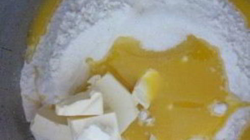 печенье с вареньем и крошкой