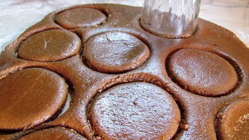 печенье шоколадное