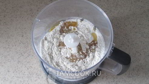 постное печенье с орехами