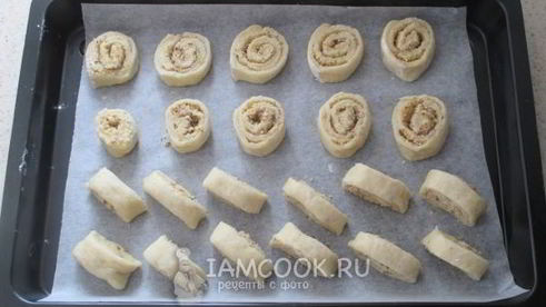 постное печенье с орехами