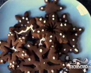 Пряное имбирное печенье