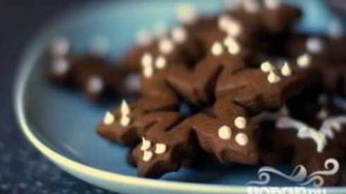 пряное имбирное печенье