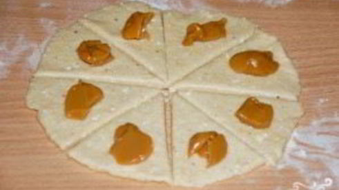 рогалики со сгущенкой