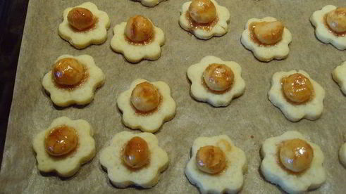 рождественское печенье шоко-макадамия