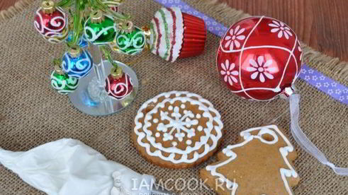 сахарная глазурь для печенья