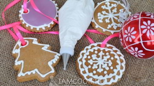 сахарная глазурь для печенья