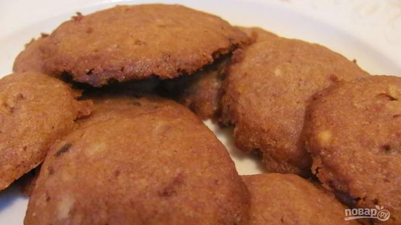 Рецепт Шоколадного печенья без яиц