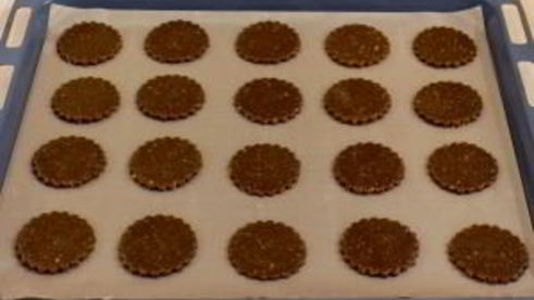 шоколадное печенье с грецкими орехами и имбирем