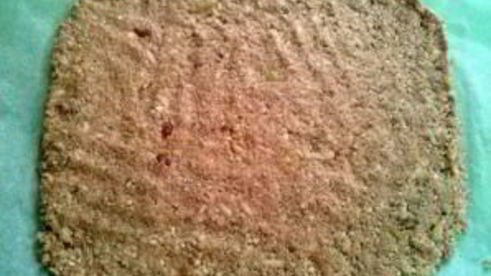 сыроедческое печенье