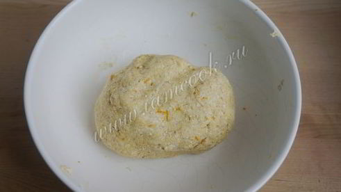 творожное печенье с овсяными хлопьями и апельсином