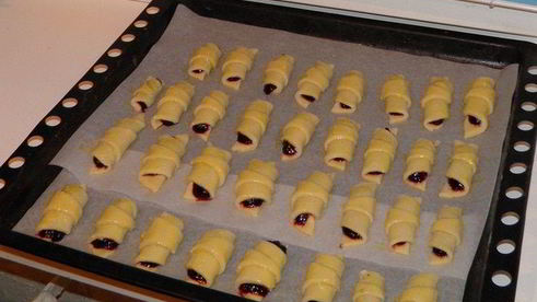 творожные рогалики