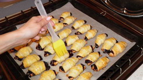 творожные рогалики