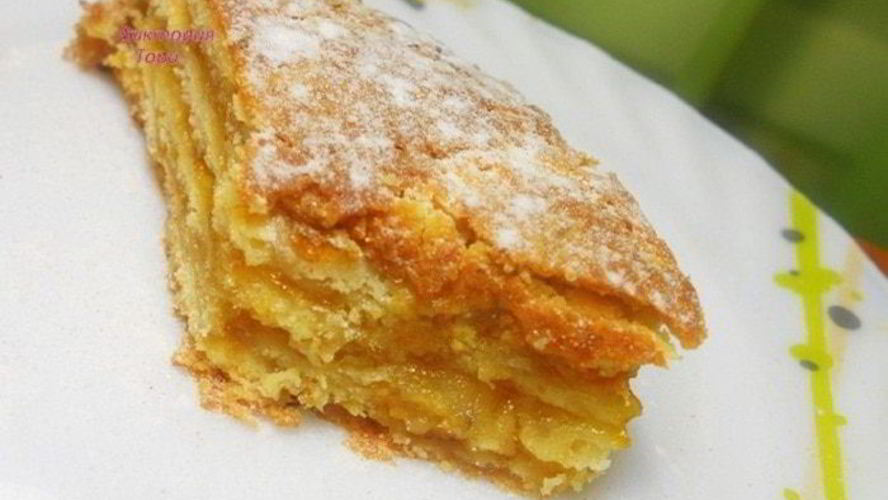 Рецепт песочного рулета