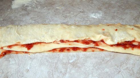 быстрый дрожжевой пирог