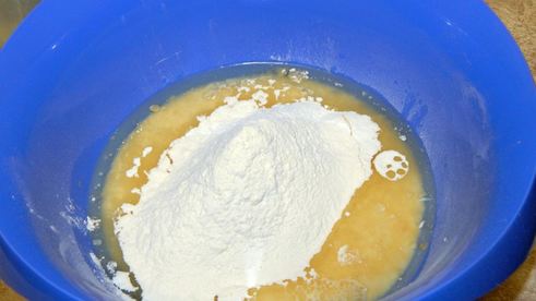 быстрый дрожжевой пирог