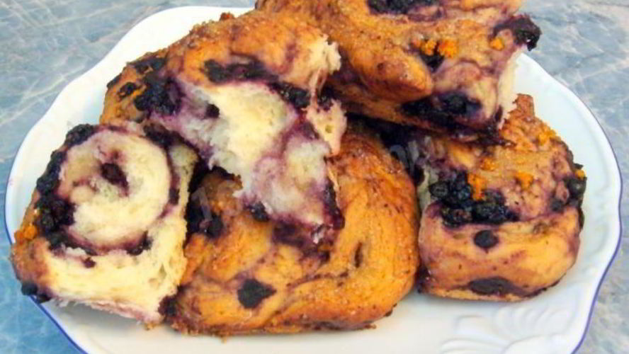 Рецепт черничного пирога