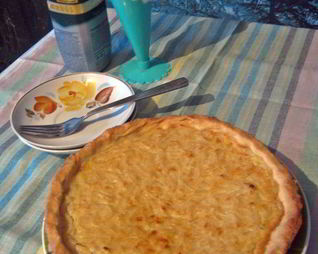 Домашний луковый пирог