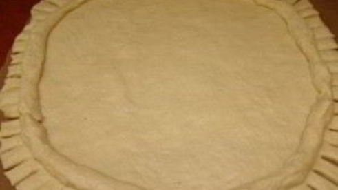 дрожжевой пирог с творогом