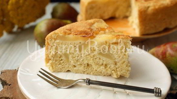 Рецепт Грушевого пирога в мультиварке