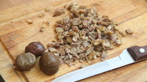 итальянский каштановый пирог