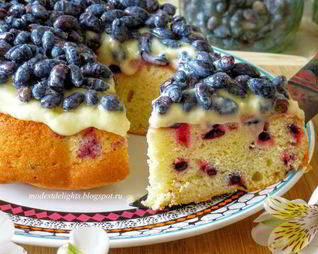 Летний ягодный пирог