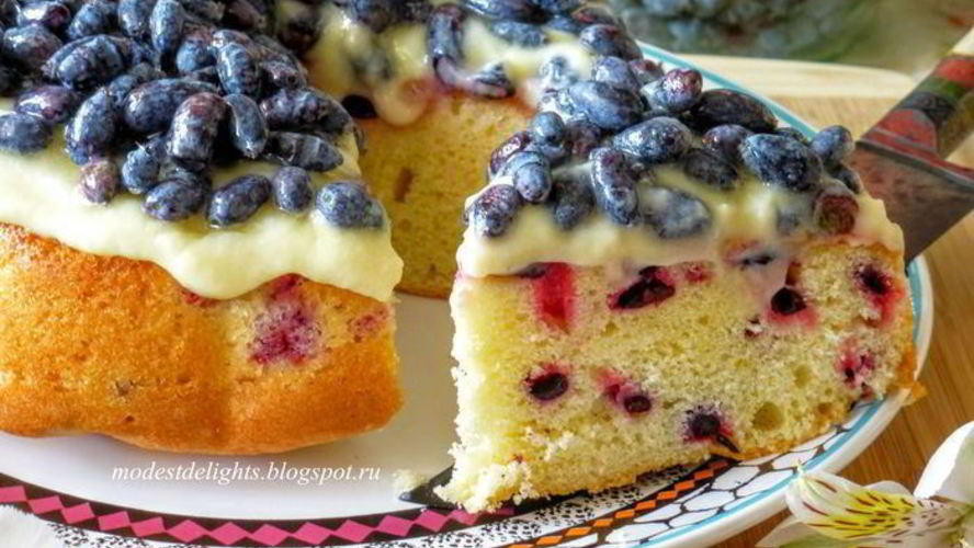 Рецепт летнего ягодного пирога