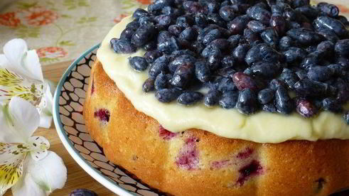 летний ягодный пирог