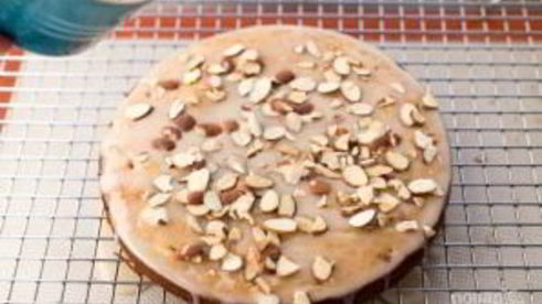 миндально-яблочный пирог