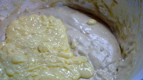 мраморный пирог с шоколадом