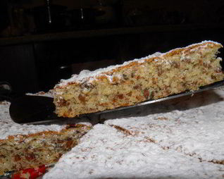 Ореховый пирог к утреннему чаю