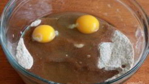 перевернутый пирог с грушами