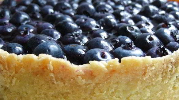 Рецепт Песочного пирога с ягодами