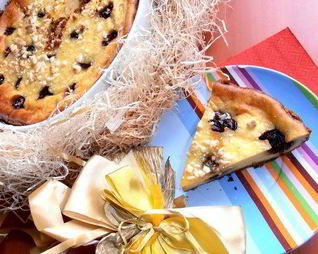 Пирог Нежность с творожком