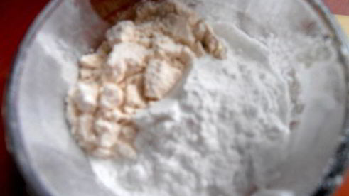 пирог нежность с творожком