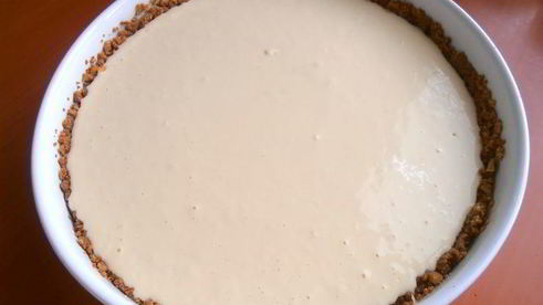 пирог нежность с творожком