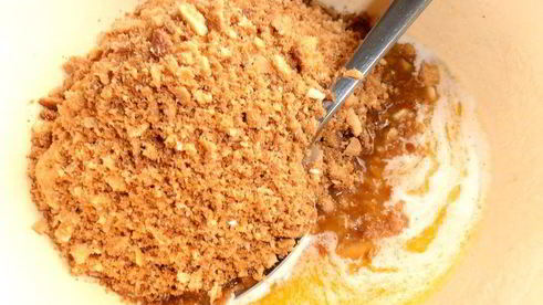 пирог нежность с творожком