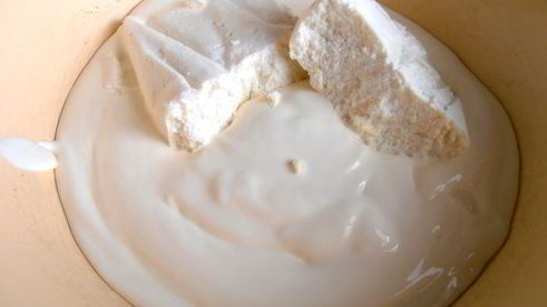 пирог нежность с творожком